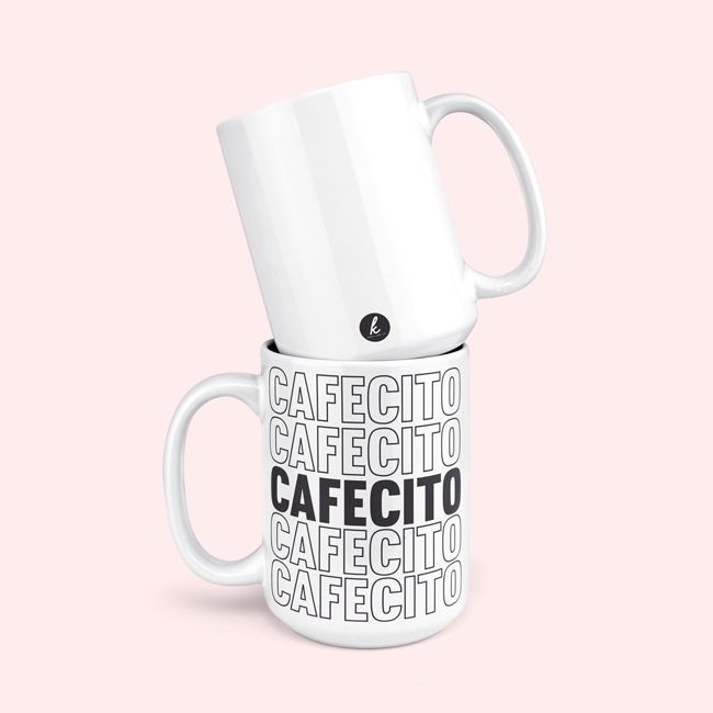 THUN - Mug con Scatola in Latta - Porcellana - Linea Love is The Key -  Cucina, caffè al Volo - 300 ml; Mug ø 8,5 - Casalinda