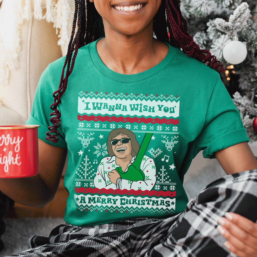 I Wanna Wish a Merry Christmas Shirt