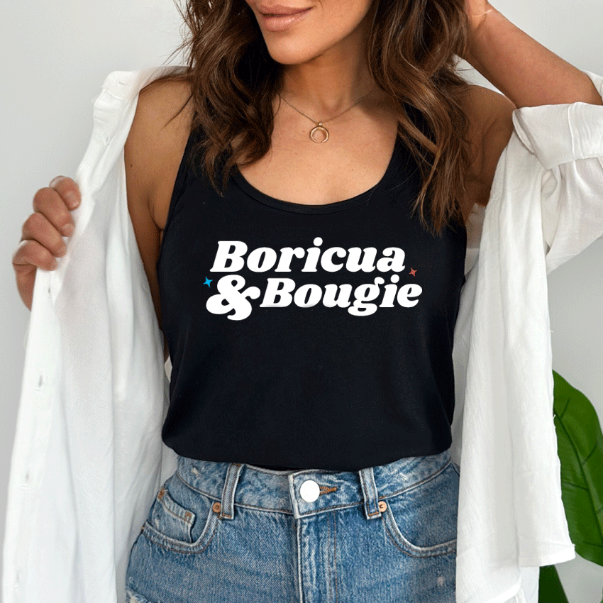 Boricua and Bougie Tank Top