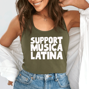 Support Música Latina Tank Top