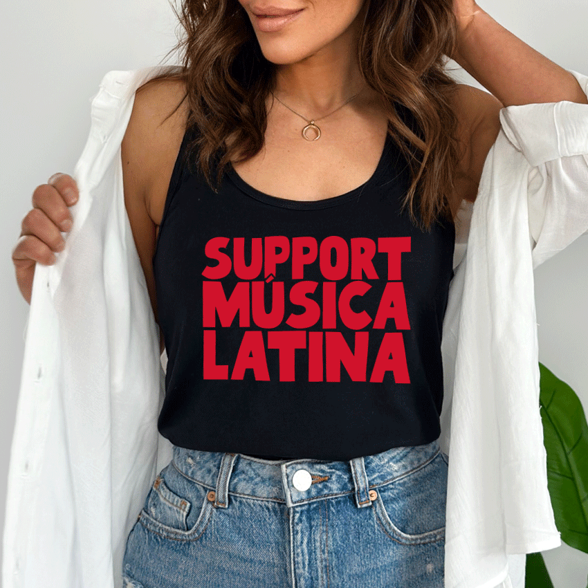 Support Música Latina Tank Top