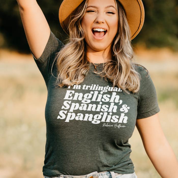 I'm Trilingual: English. Spanish and Spanglish Shirt