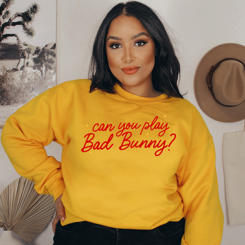 Can You Play Bad Bunny? Sweater