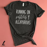 Running on Pasteles y Alcapurrias Shirt