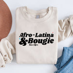 Afro-Latina and Bougie Sweater