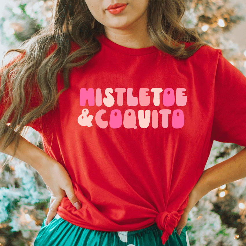 Mistletoe and Coquito Shirt