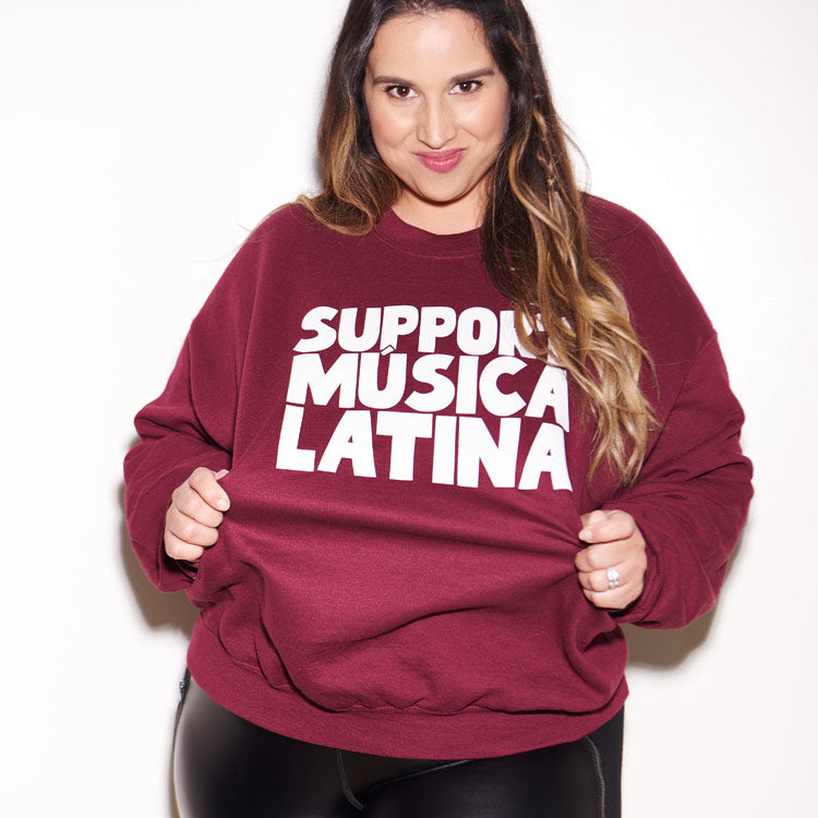 Support Música Latina Sweater